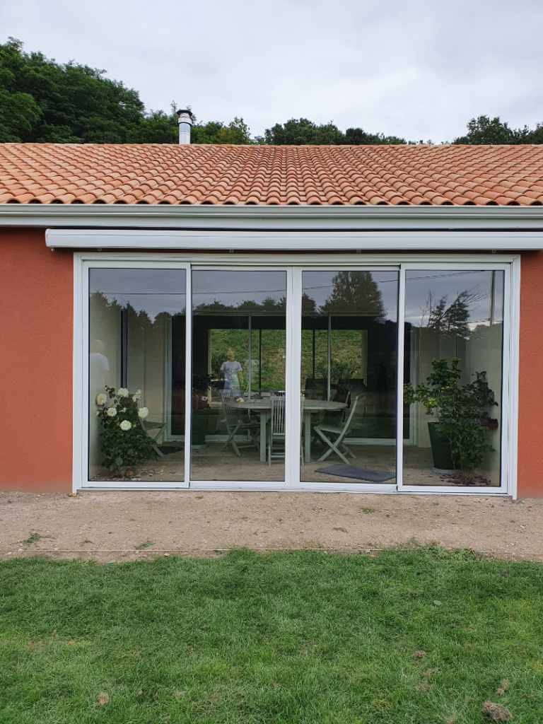 Gd Menuiseries Menuisier Romorantin Fenetre Coulissant Alu 4 Vantaux PHOTO 6