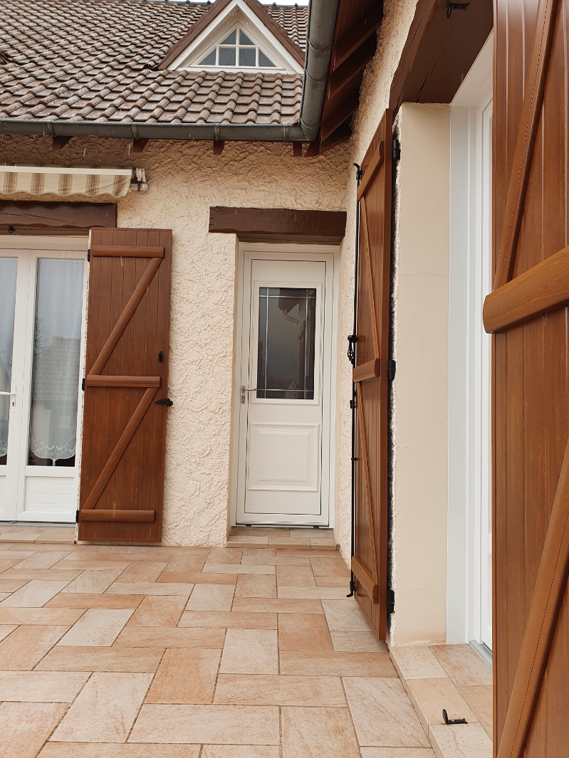 Gd Menuiseries Menuisier Romorantin Porte Entree Alu PHOTO 13