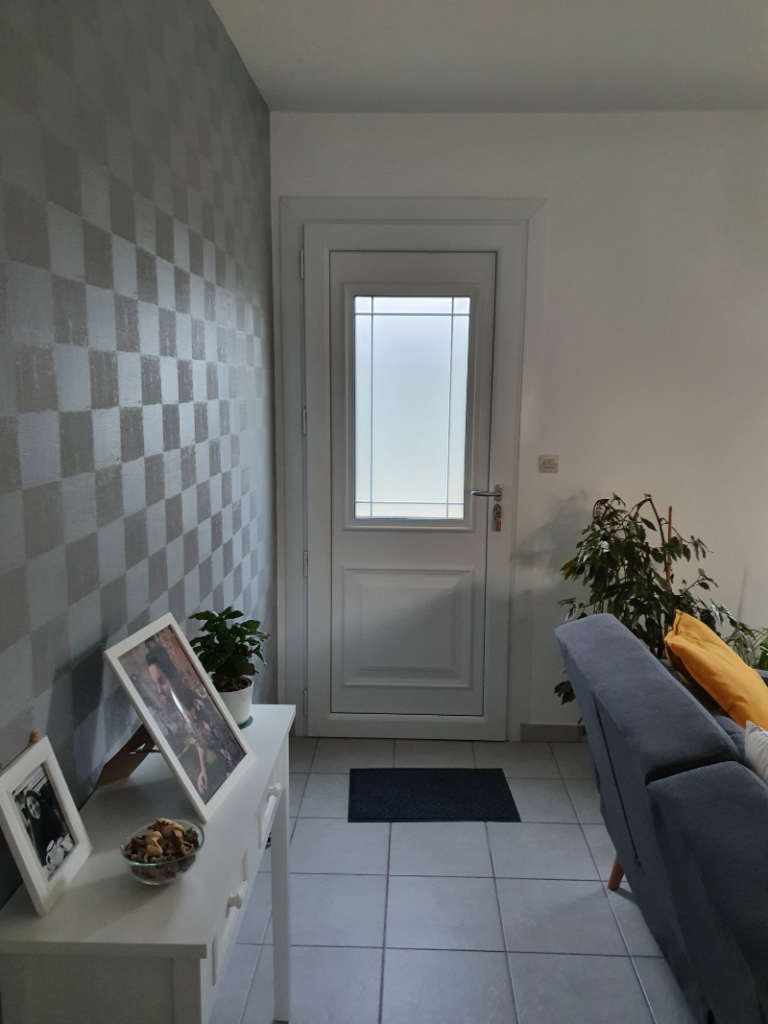 Gd Menuiseries Menuisier Romorantin Porte Entree Alu PHOTO 2 Vue Interieure