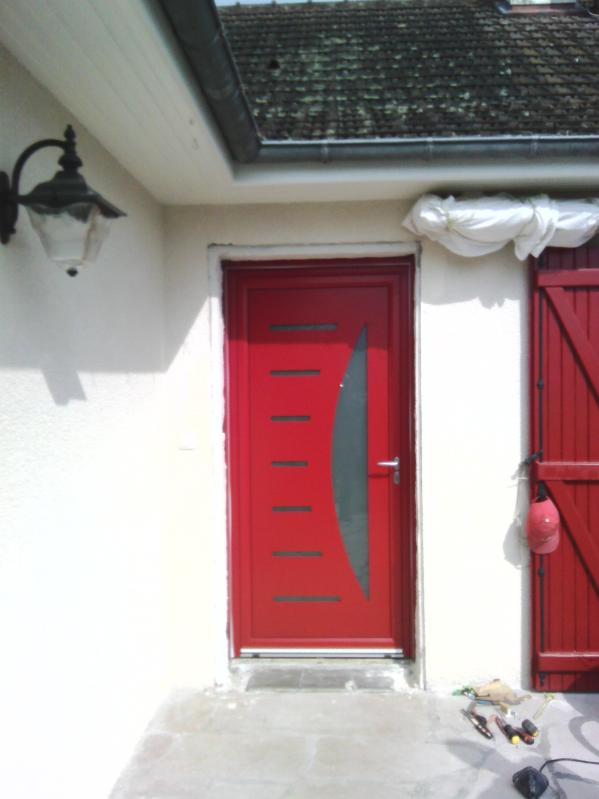 Gd Menuiseries Menuisier Romorantin Porte Entree Alu PHOTO 4