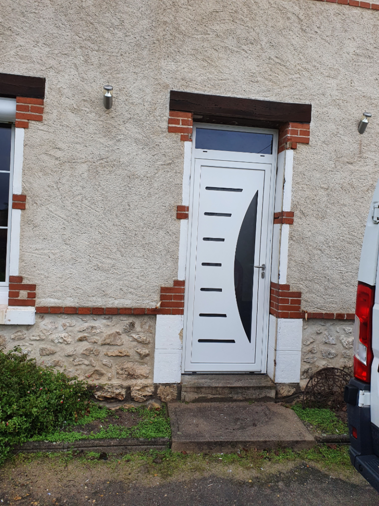 Gd Menuiseries Menuisier Romorantin Porte Entree Alu PHOTO 5