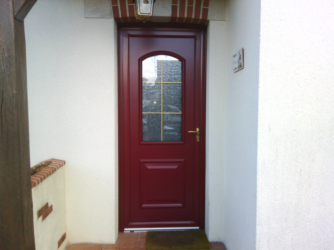 Gd Menuiseries Menuisier Romorantin Porte Entree Alu PHOTO 6